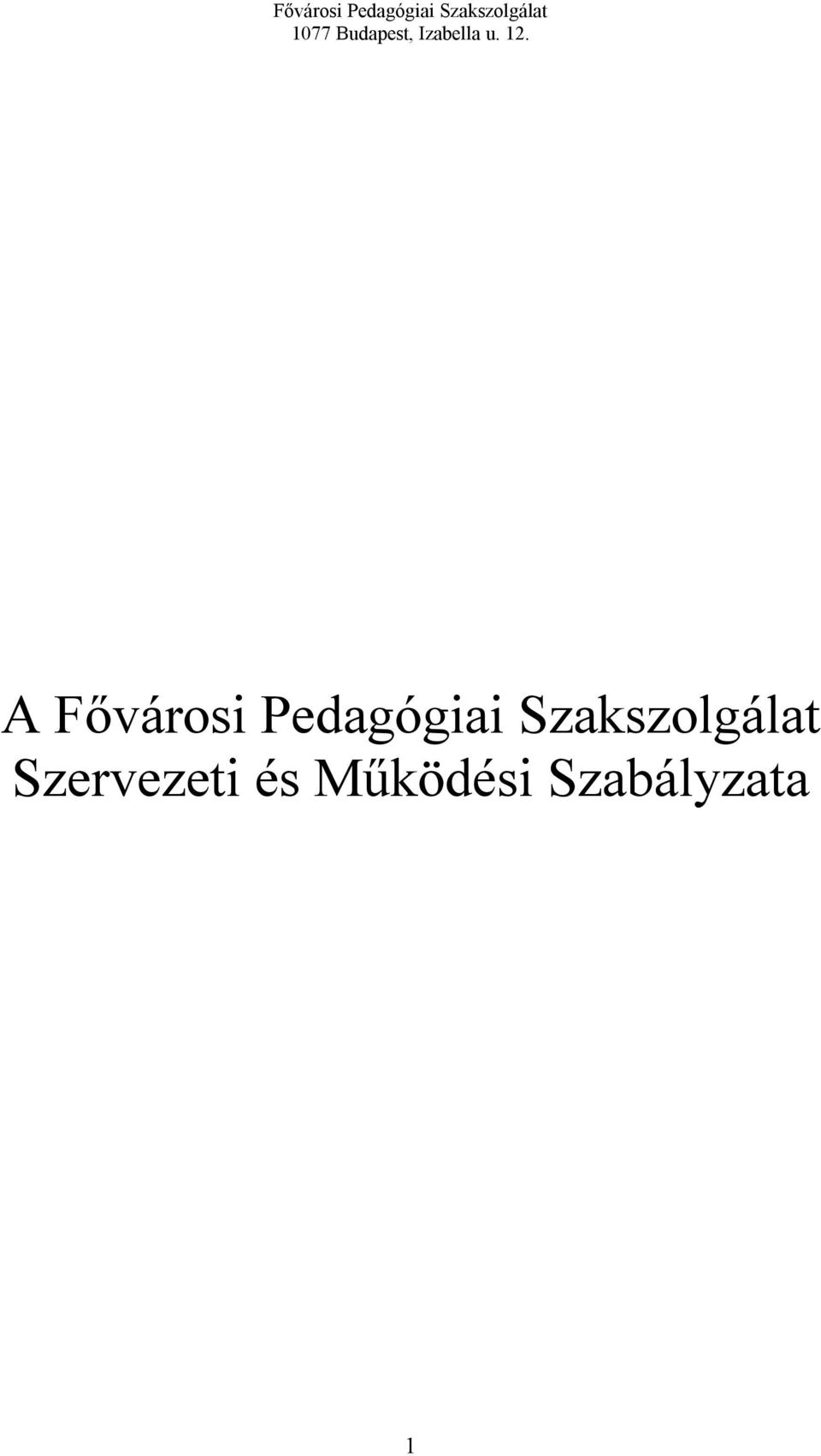 Szakszolgálat