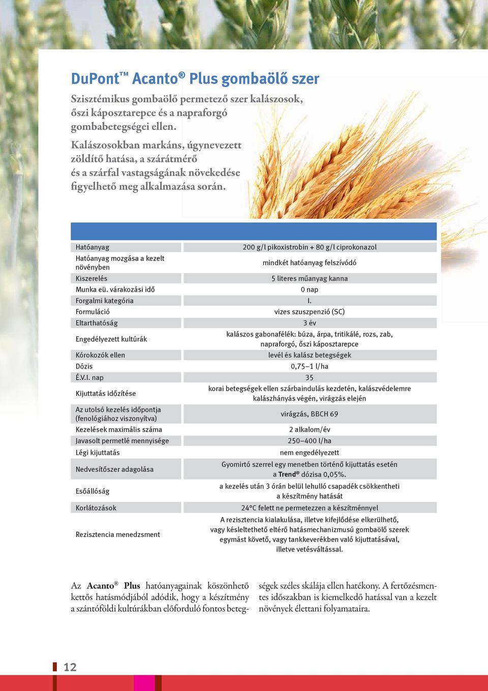 Szántóföldi növényvédő szerek - PDF Ingyenes letöltés