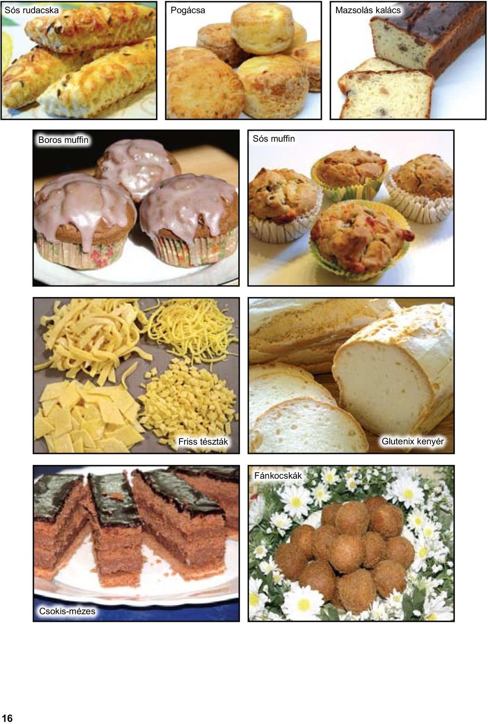 muffin Friss tészták Glutenix