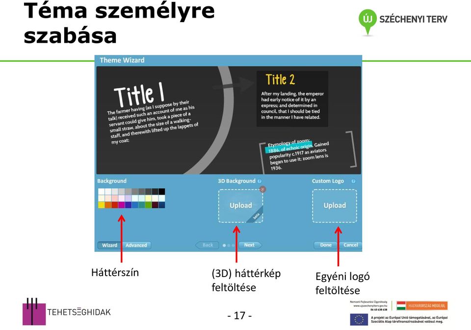 háttérkép feltöltése -