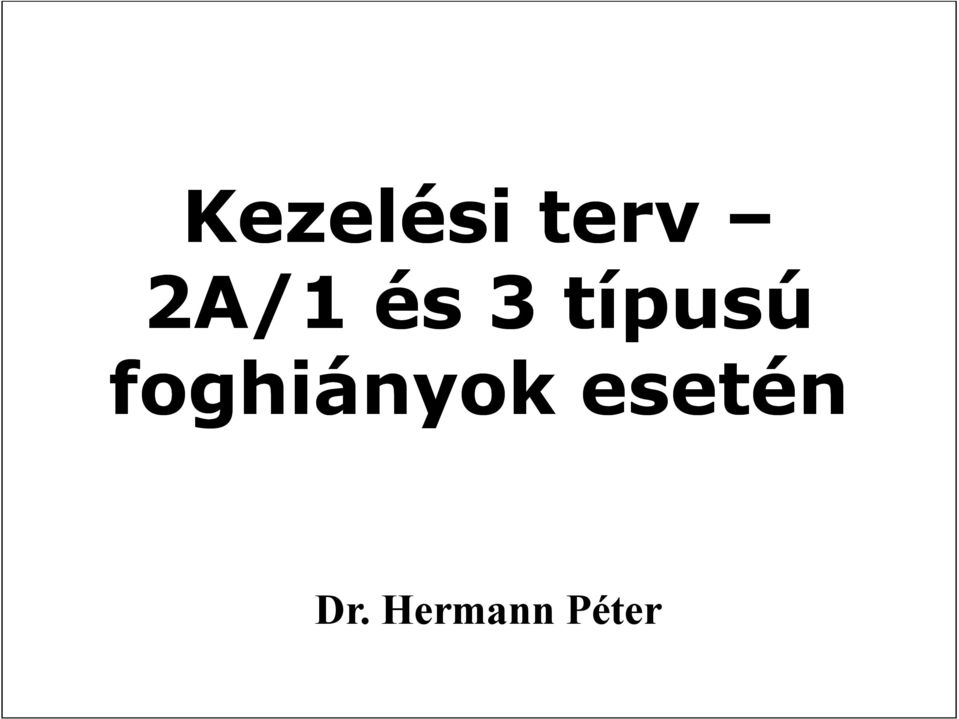 foghiányok