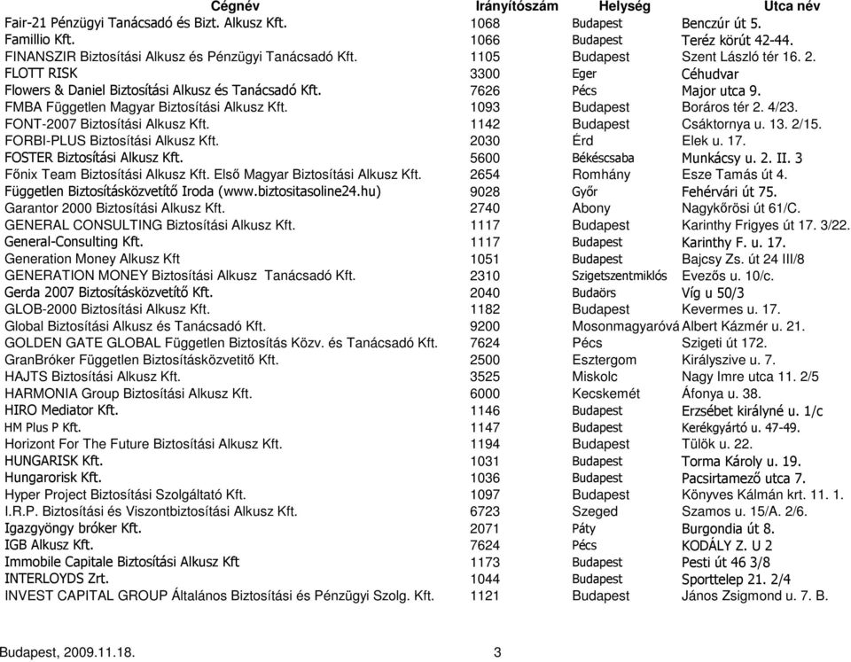 Kgfb online kedvezményt alkalmazható alkusz cégek listája - PDF Ingyenes  letöltés