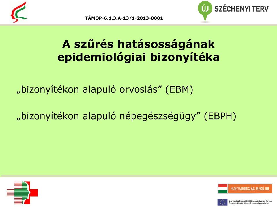 bizonyítékon alapuló orvoslás