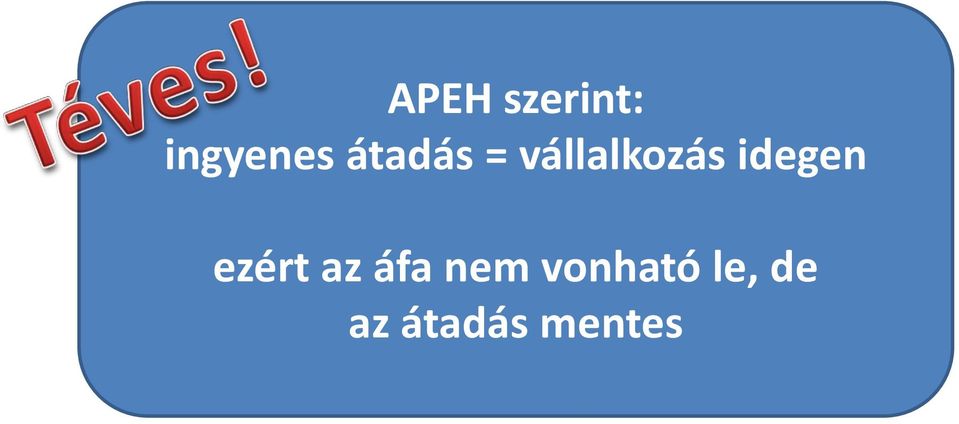 idegen ezért az áfa nem