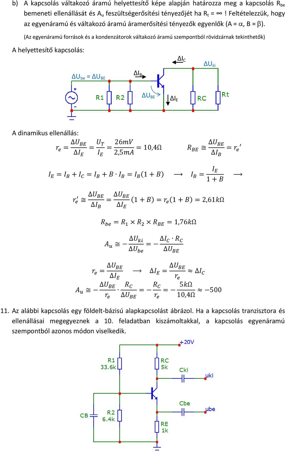 Elektronika I. Gyakorló feladatok - PDF Ingyenes letöltés