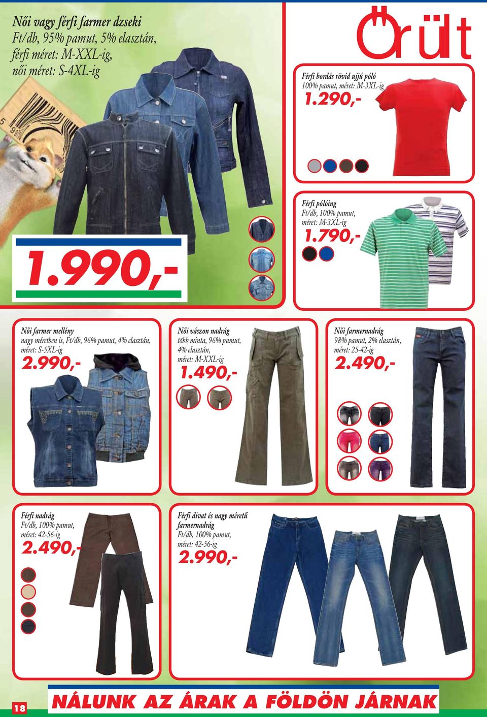990,- Nôi farmer mellény nagy méretben is, Ft/db, 96% pamut, 4% elasztán, méret: S-5XL-ig 2.