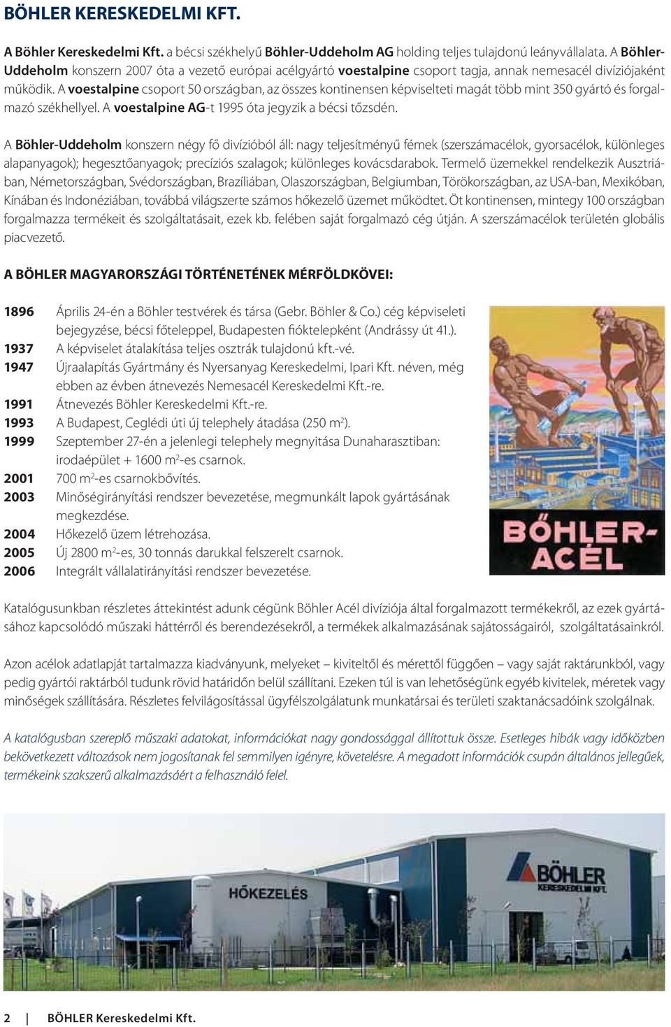 A voestalpine csoport 50 országban, az összes kontinensen képviselteti magát több mint 350 gyártó és forgalmazó székhellyel. A voestalpine AG-t 1995 óta jegyzik a bécsi tőzsdén.