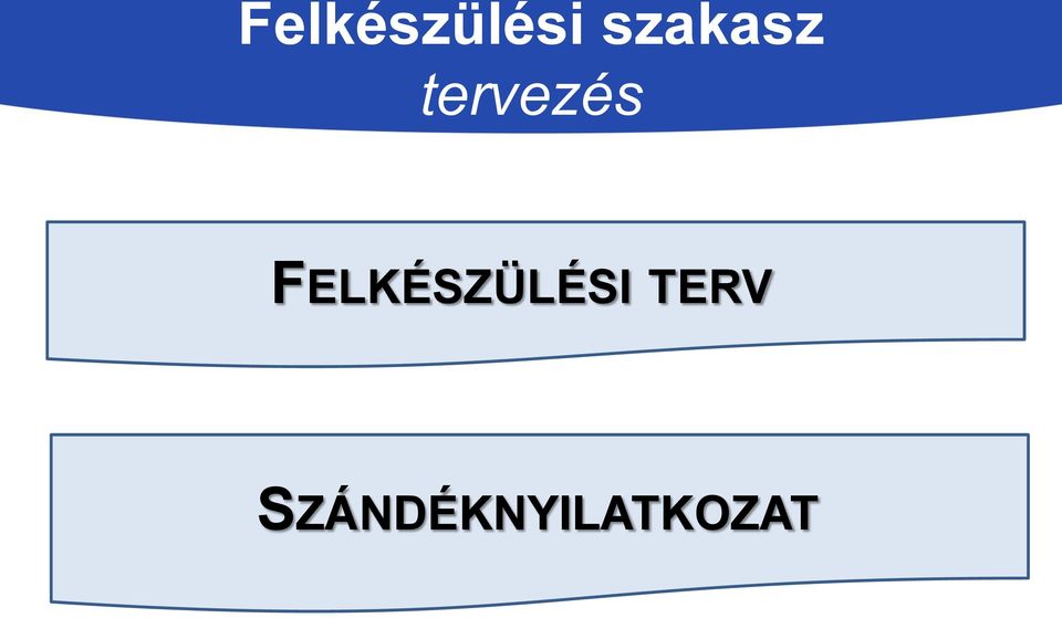 FELKÉSZÜLÉSI