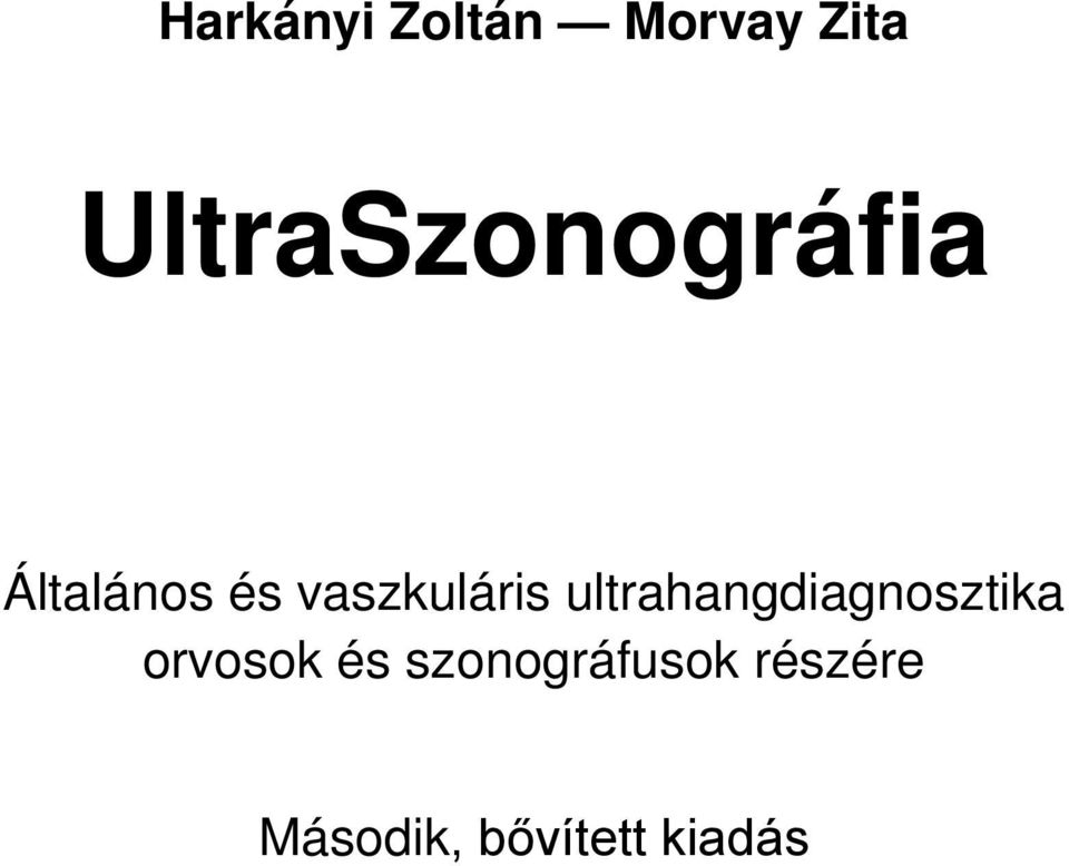 vaszkuláris ultrahangdiagnosztika