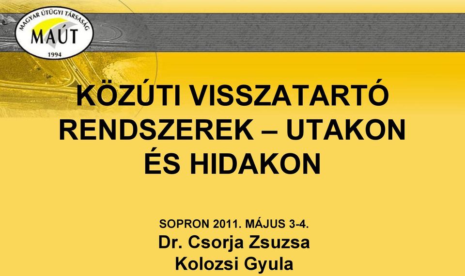 HIDAKON SOPRON 2011.