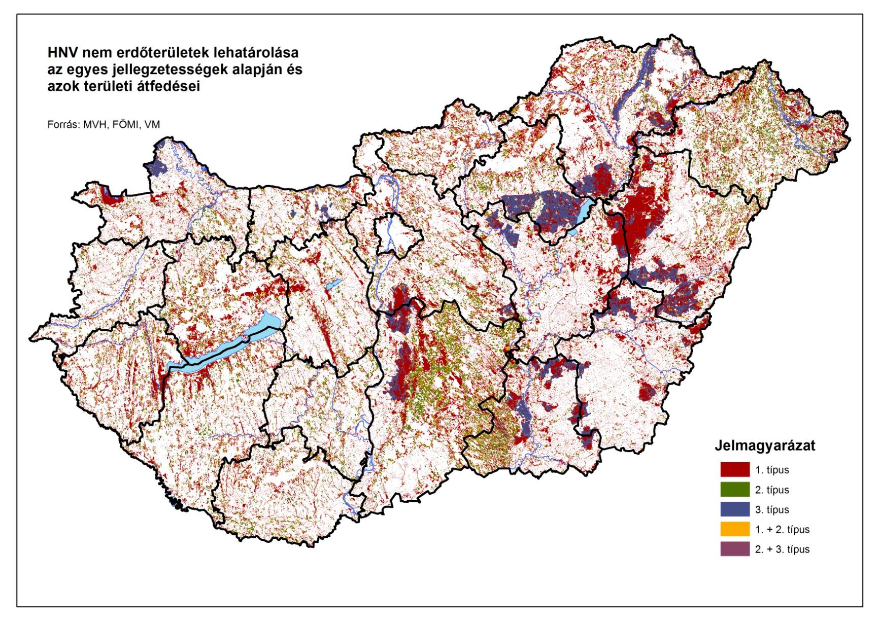 Eredmények mezőgazdasági területek lehatárolása (FÖMI) 1.