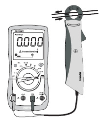 A 10A tartományban semmi esetre se mérjen 10 A feletti, ill. a ma/µa tartományban 400 ma feletti áramot, mert a biztosítók kioldanak. d) Árammérés µa/ma -nál Ne lépje túl semmi esetre sem a max.