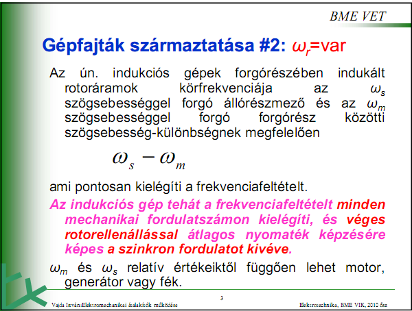 2. Gépfajták származtatása a