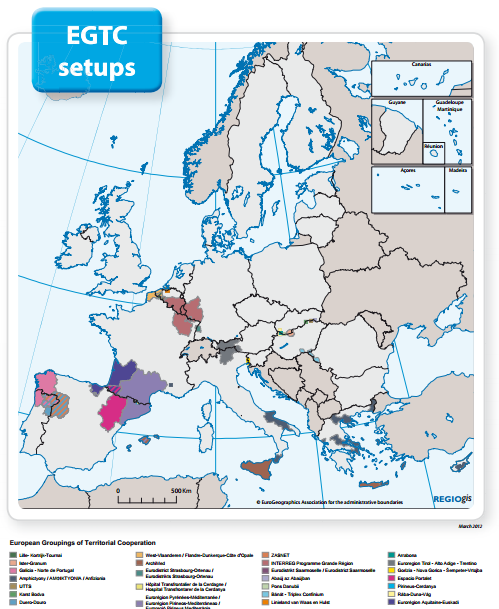 Forrás: EGTC Monitoring Report,