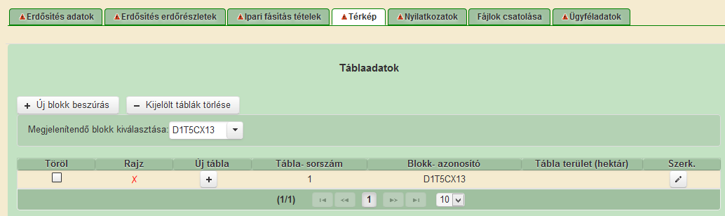 Ezután a megjelenő soron a Szerk.