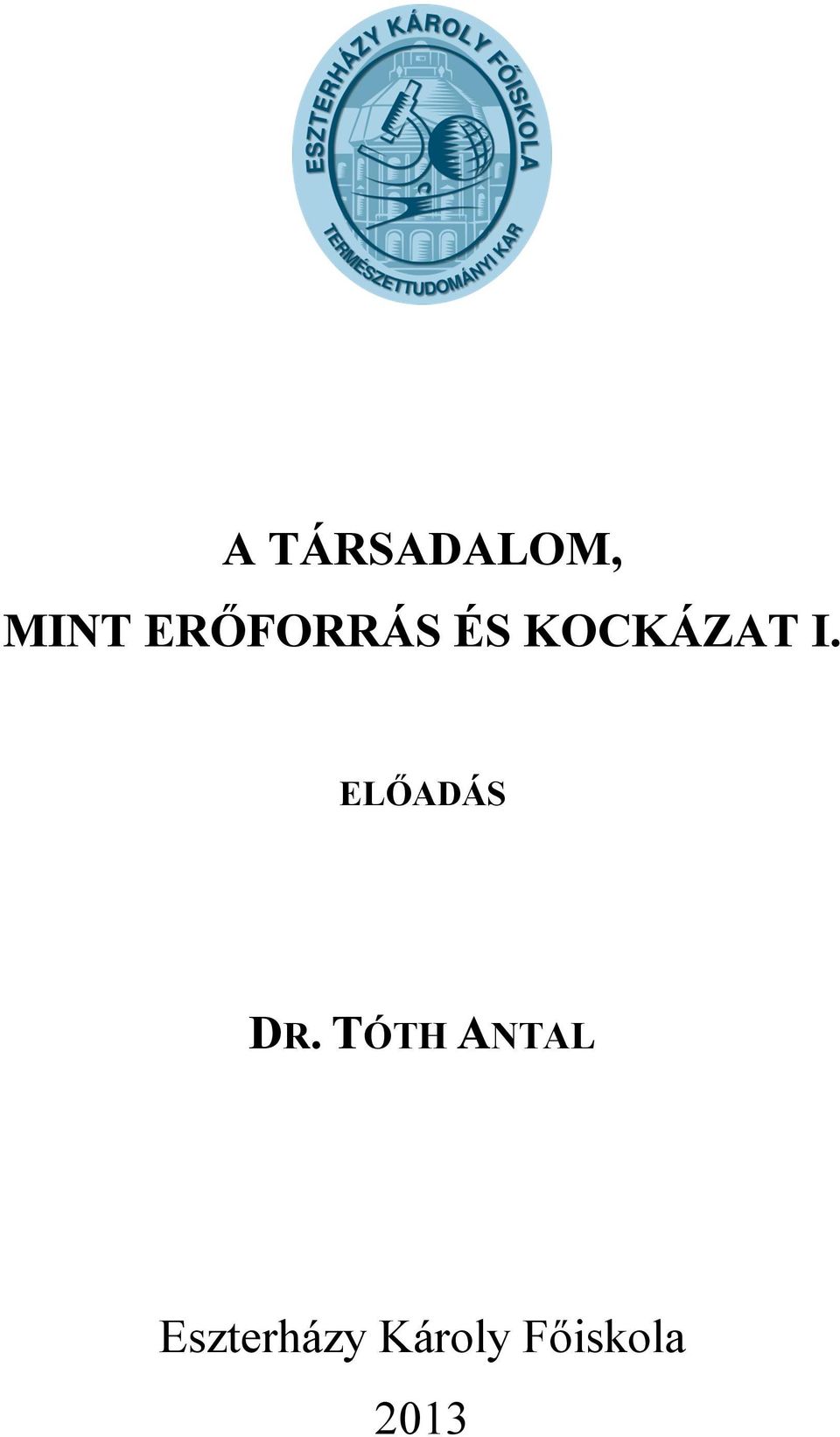 ELŐADÁS DR.