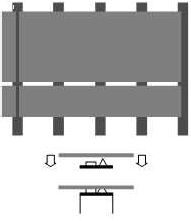 Szerkezeti példa Szükséges profil szélesség a SikaTack Panel elhelyezéséhez Egy mezőt fedő tábla Több mezőt fedő tábla 80-100 mm 40 mm A ragasztás a homlokzatburkolat teljes magasságában,