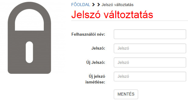 2 Jelszó A regisztrációkor kapott felhasználónévhez tartozó jelszavát az első bejelentkezést követően kötelező megváltoztatni, ezzel aktiválódik a felhasználói fiók.