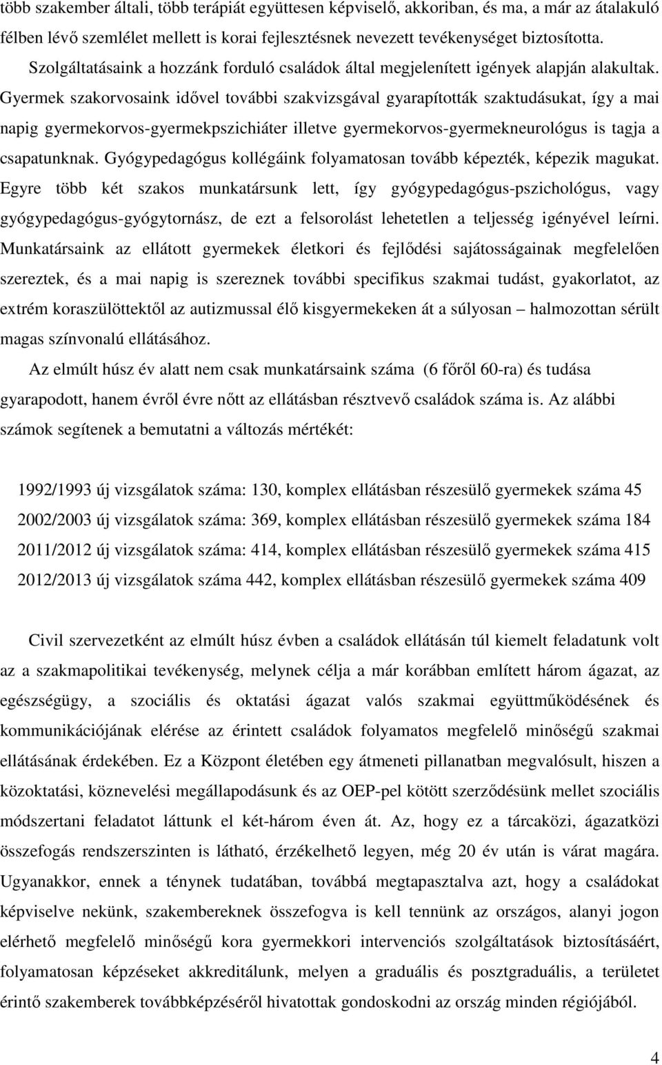 Gyermek szakorvosaink idővel további szakvizsgával gyarapították szaktudásukat, így a mai napig gyermekorvos-gyermekpszichiáter illetve gyermekorvos-gyermekneurológus is tagja a csapatunknak.