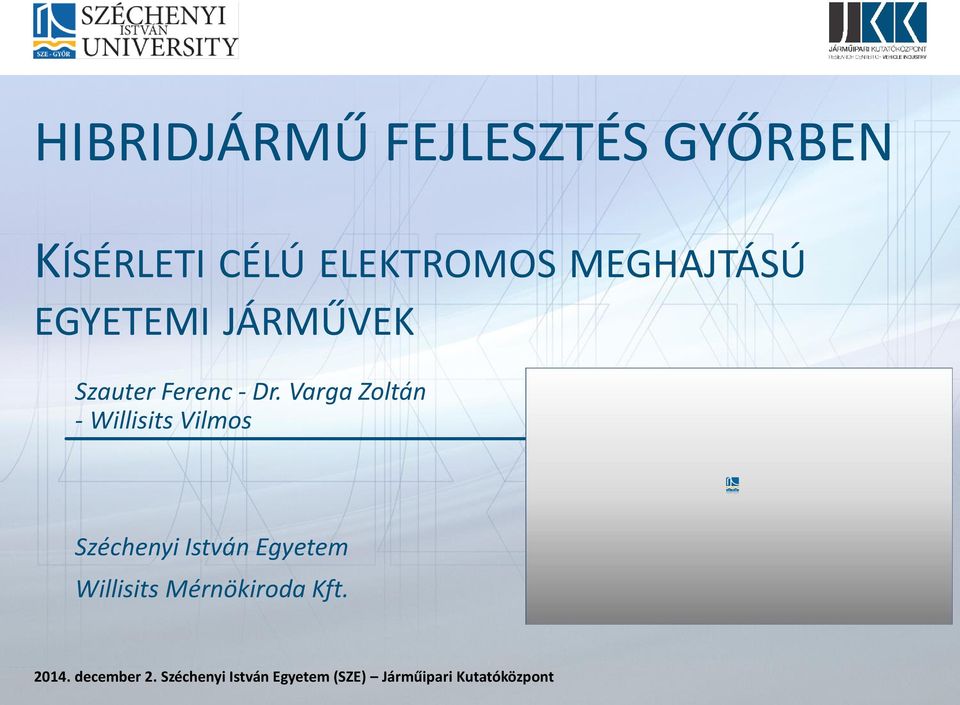 HIBRIDJÁRMŰ FEJLESZTÉS GYŐRBEN - PDF Ingyenes letöltés