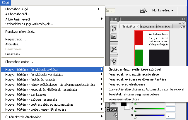 56 A Photoshop CS3 újdonságai Intelligens szűrők 1-27. ábra Sokkal nagyobb jelentőségű új technológia, hogy az intelligens objektummá átalakított képen intelligens szűrőket alkalmazhatunk.