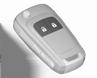 22 Kulcsok, ajtók és ablakok Összehajtható kulcs A kulcs kihajtásához nyomja meg a gombot. A kulcs behajtásához először nyomja meg a gombot.
