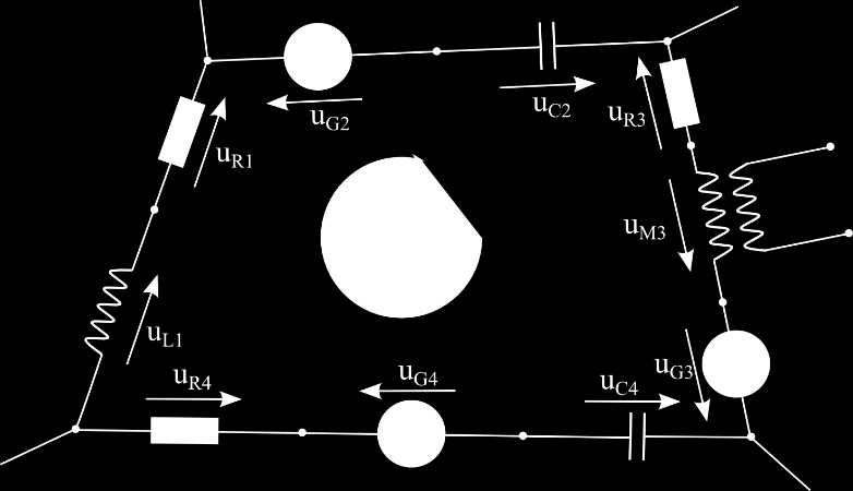 n k 1 u k 0 ul1 + ur1 ug2 + uc2 ur3 +um3 + ug3 uc4 + ug4 ur4 = 0 1.2.1 Mintapélda 7.