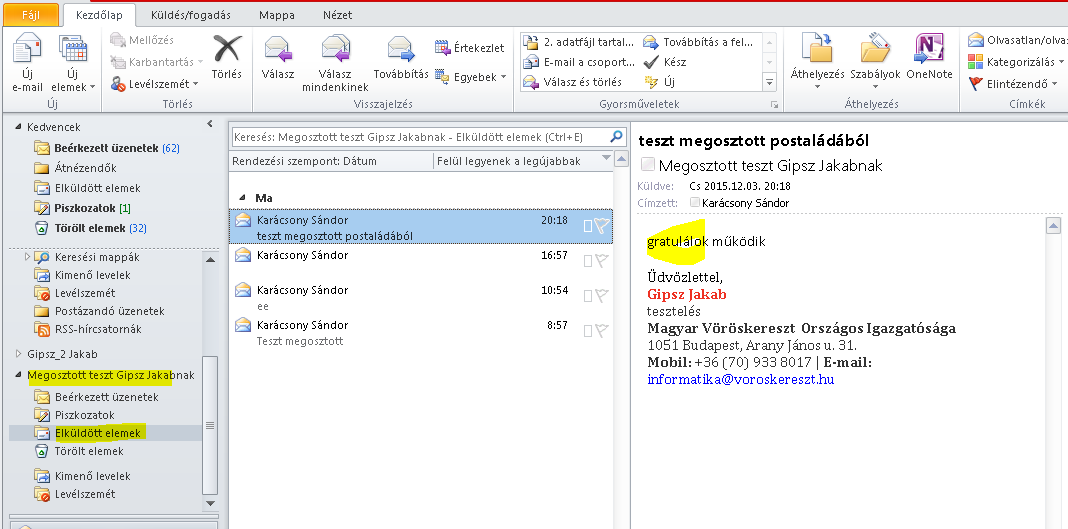 Címzettek hozzáadásához írja be a partnerlistáján vagy a szervezet címlistájában található személyek nevét vagy e-mail címét a Címzett vagy a Másolatot kap mezőbe.
