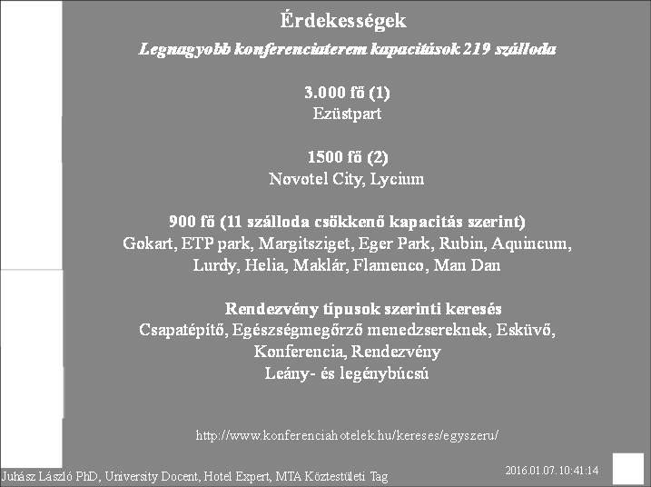 rendezvényeket 36 mint ankét (tanácskozás, értekezlet), bemutató (valaminek az első nyilvános közzététele).