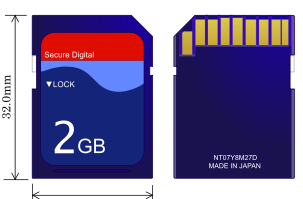 SD kártya típusok SD card