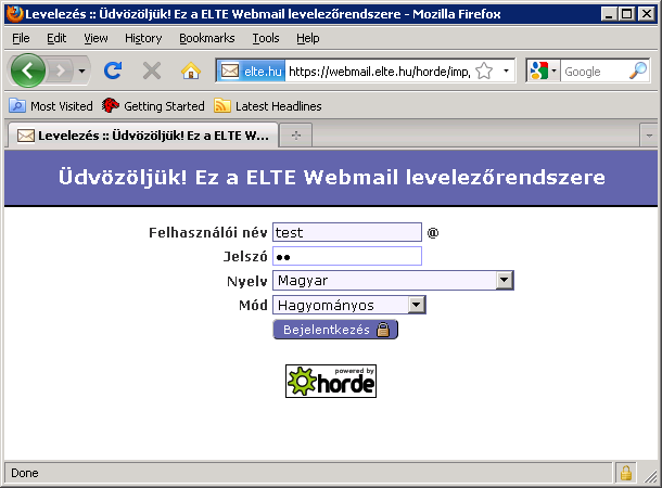 Shared IMAP beállítása magyar nyelvű webmailes felületen A következő ismertető segítséget nyújt a szervezeti cím küldőként való beállításában a caesar Webmailes felületén.