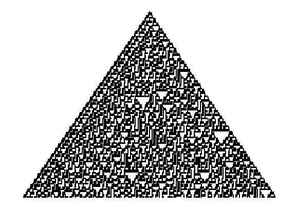 Rövidtávú diffúzióval végbemenő átalakulások szimulációja sejtautomata módszerrel (Gospelgun). Ezekkel az egyszerű automatákkal különböző matematikai vizsgálatokat végeztek el megalkotóik.