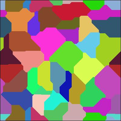 Rövidtávú diffúzióval végbemenő átalakulások szimulációja sejtautomata módszerrel A sejt-automata ismertetésénél, bemutattam az egy-dimenzióban működő elemi sejtautomatákat, ami a ma ismert