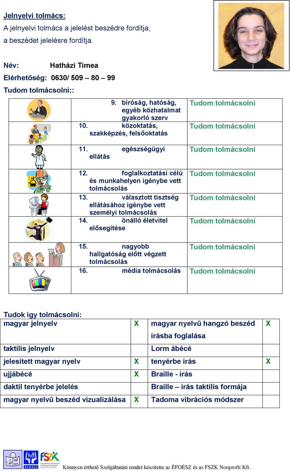 média taktilis jelnyelv Lorm ábécé jelesített magyar nyelv tenyérbe írás ujjábécé Braille - írás