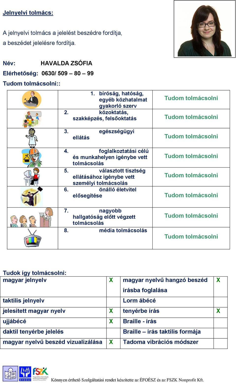 nyelv tenyérbe írás ujjábécé Braille - írás daktil tenyérbe jelelés