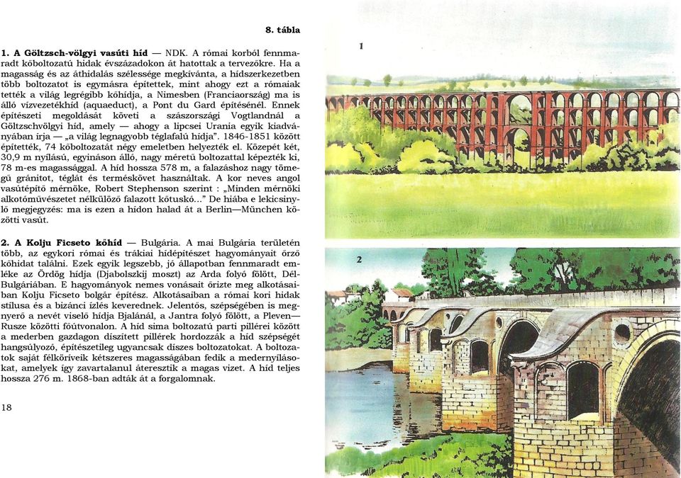 is álló vízvezetékhíd (aquaeduct), a Pont du Gard építésénél.