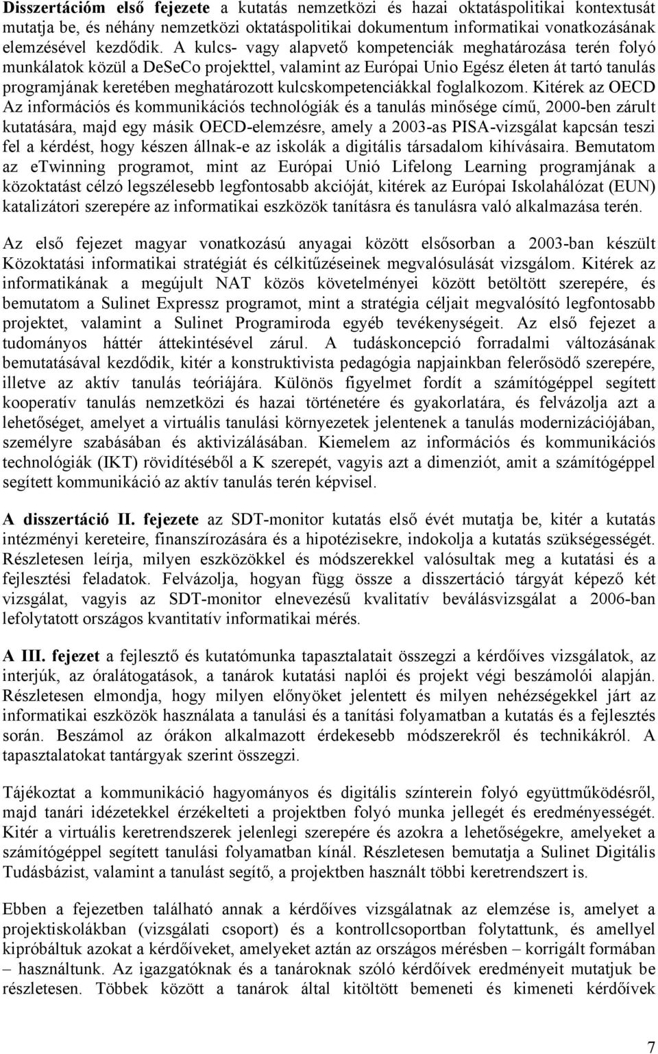 kulcskompetenciákkal foglalkozom.