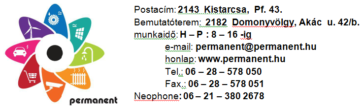 PERCONT4 használati utasítás www.permanent.