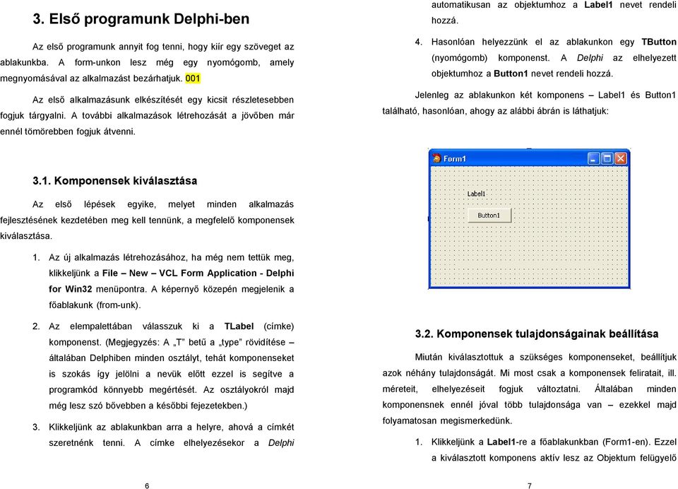 Programozás Delphi-ben - PDF Ingyenes letöltés