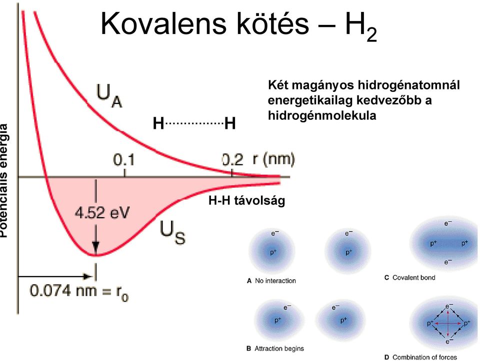 H H-H távolság Két magányos