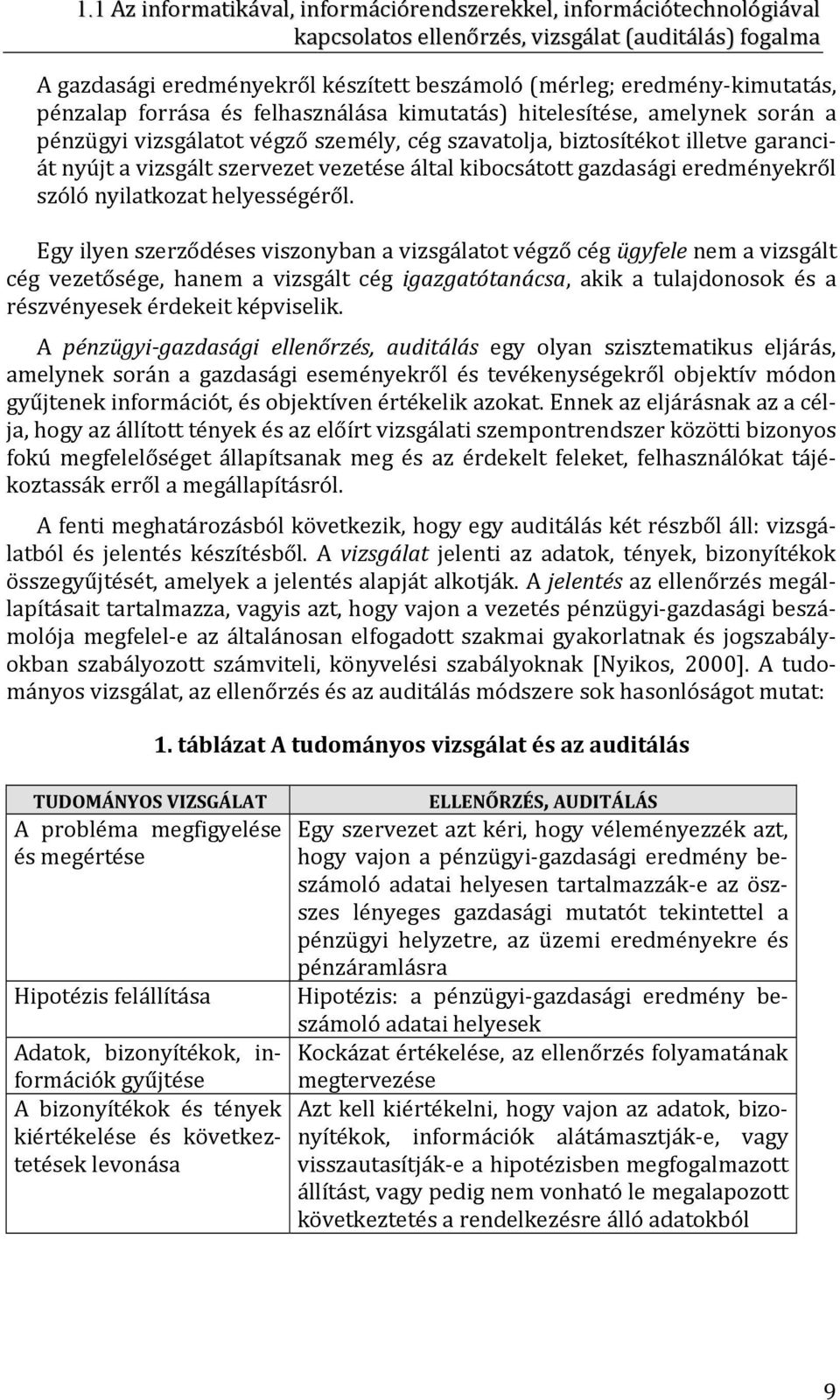vezetése által kibocsátott gazdasági eredményekről szóló nyilatkozat helyességéről.