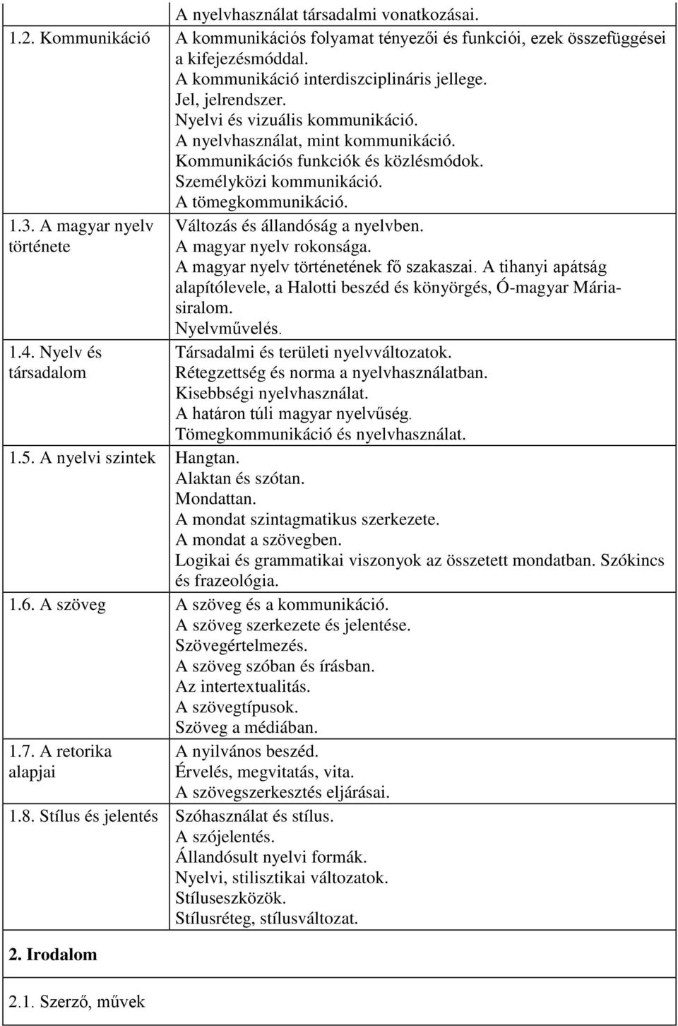 A magyar nyelv története 1.4. Nyelv és társadalom Változás és állandóság a nyelvben. A magyar nyelv rokonsága. A magyar nyelv történetének fő szakaszai.