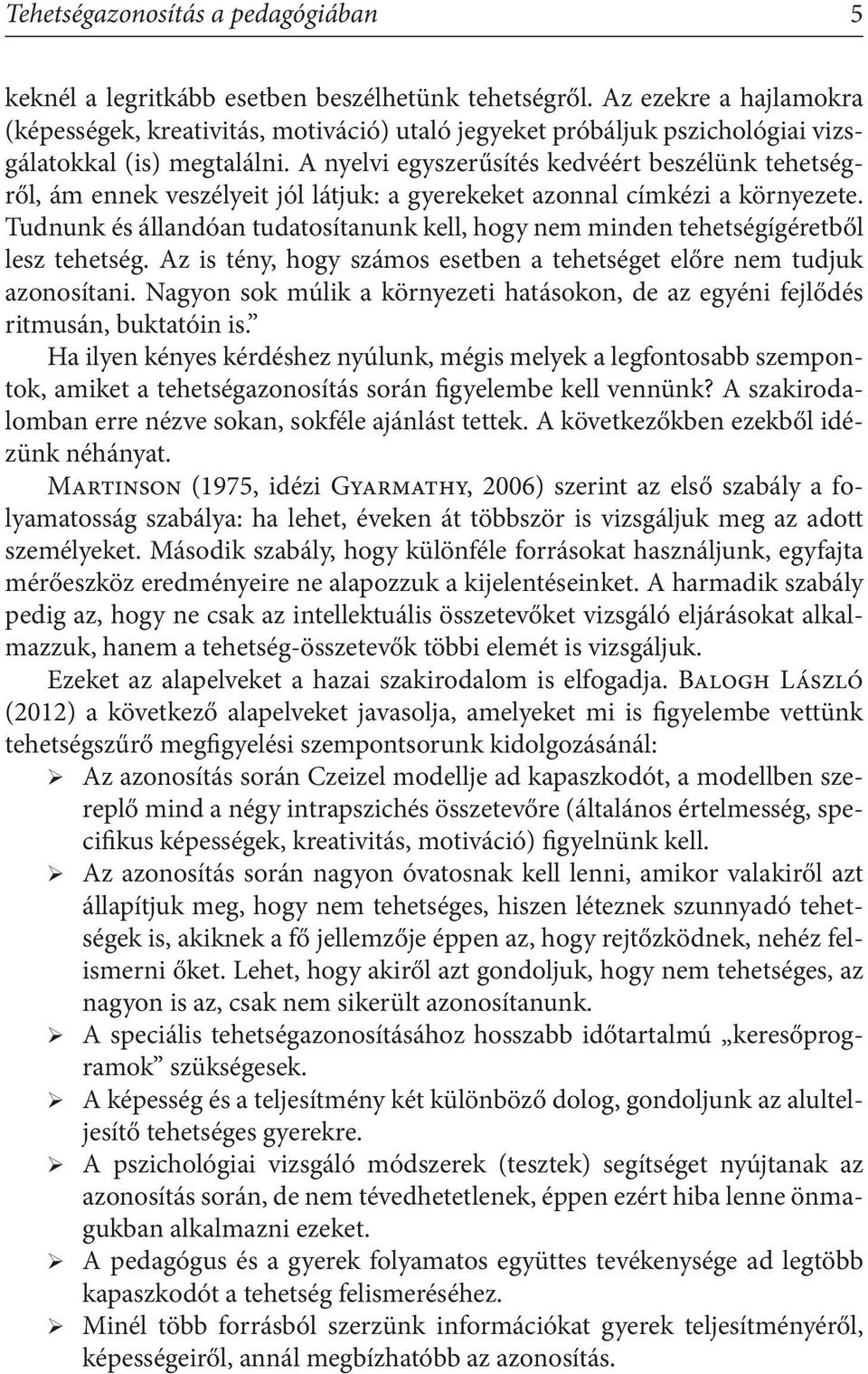 TEHETSÉGAZONOSÍTÁS A PEDAGÓGIÁBAN - PDF Ingyenes letöltés