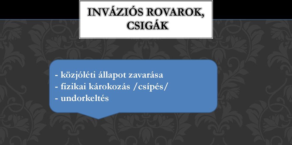 állapot zavarása -