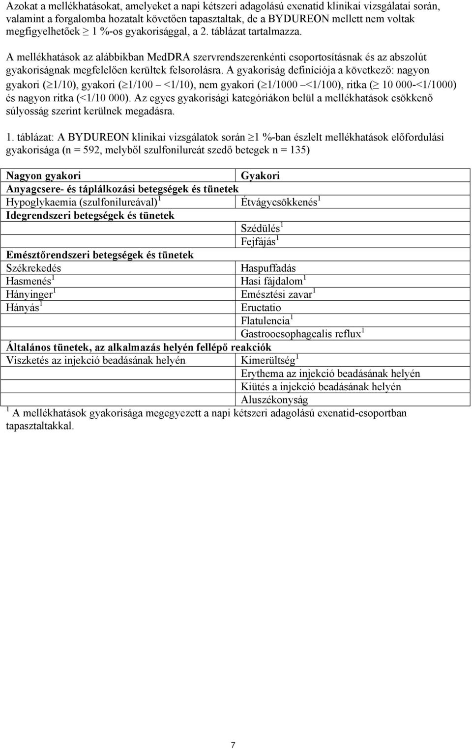 A mellékhatások az alábbikban MedDRA szervrendszerenkénti csoportosításnak és az abszolút gyakoriságnak megfelelően kerültek felsorolásra.