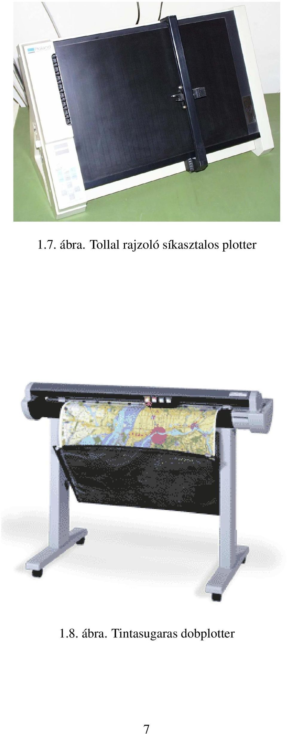 síkasztalos plotter