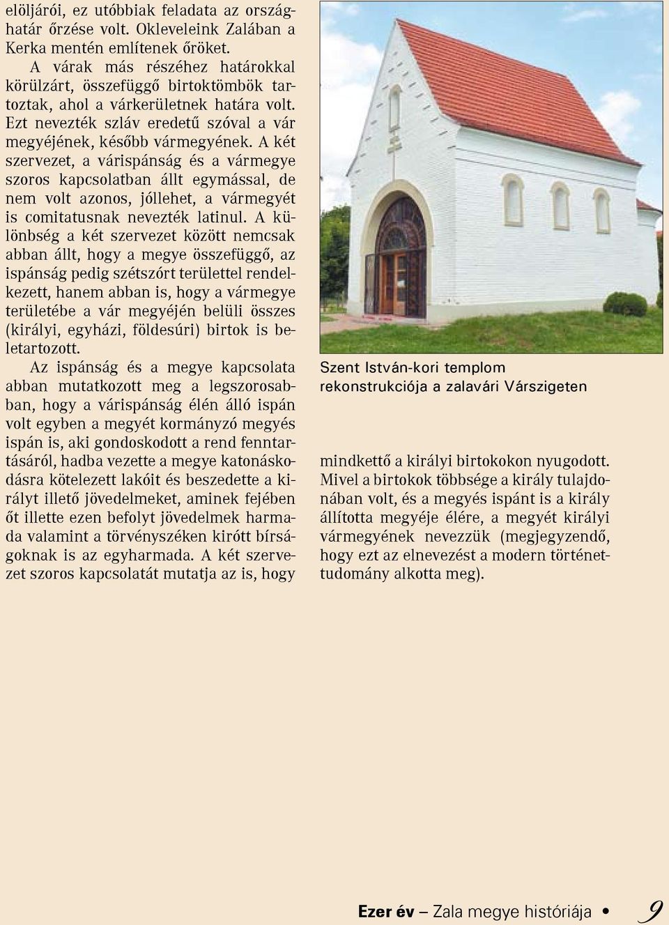 A két szervezet, a várispánság és a vármegye szoros kapcsolatban állt egymással, de nem volt azonos, jóllehet, a vármegyét is comitatusnak nevezték latinul.