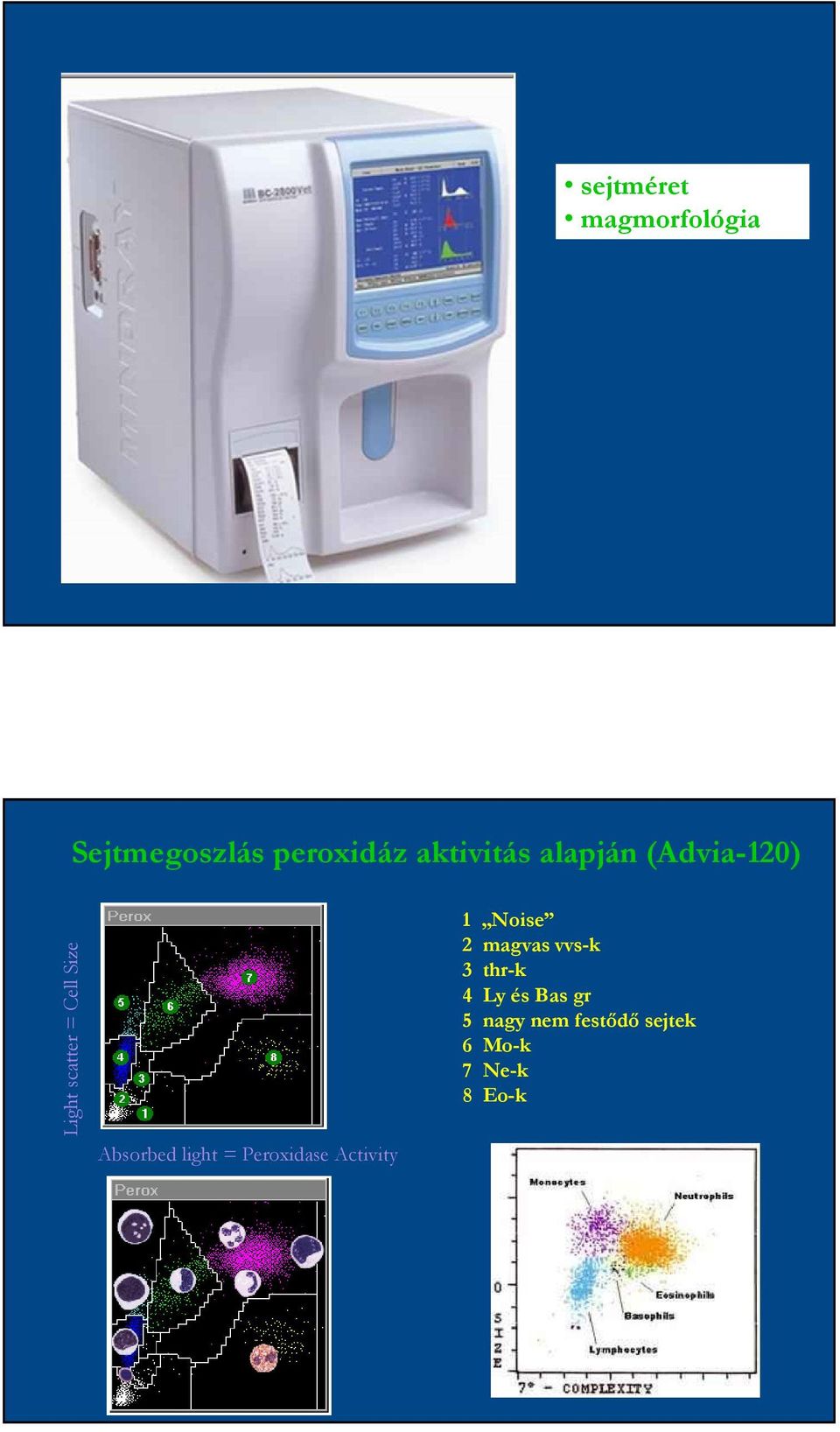 light = Peroxidase Activity 1 Noise 2 magvas vvs-k 3 thr-k