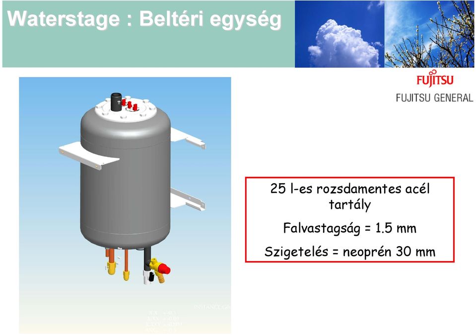 tartály Falvastagság = 1.