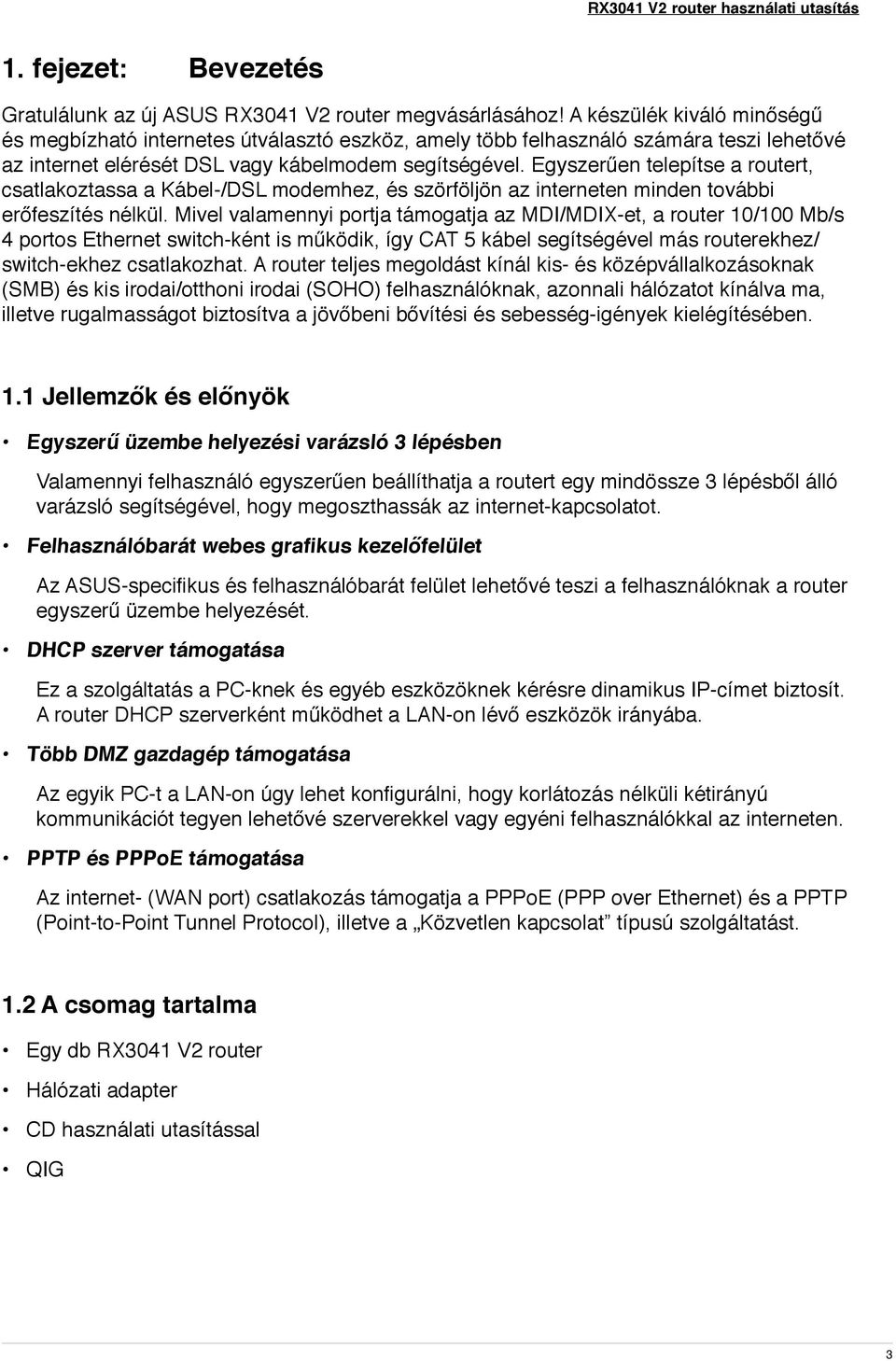 RX3041 V2. Használati utasítás - PDF Ingyenes letöltés